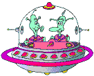 Flying saucer graphic